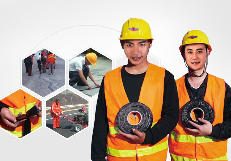 嘉格伟业 --道路灌缝胶,沥青贴缝带,沥青冷补料服务保障优势